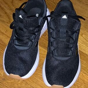 Adidas Black Sneakers Breathable Knit Design